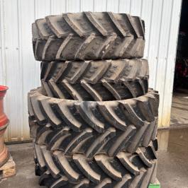 Jeu de pneus neuf BKT Agrimax - (420/70 R28 et 540/65 R38) Jeu de pneus neuf BKT Agrimax - (420/70 R28 et 540/65 R38)